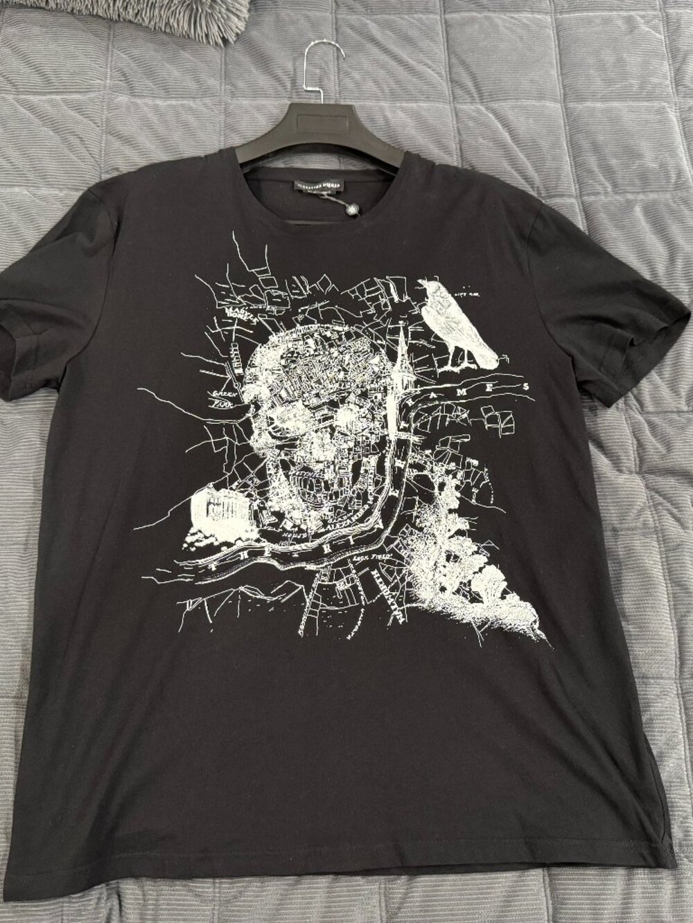 Alexander McQueen XXXL Skull Patterned T-shirt